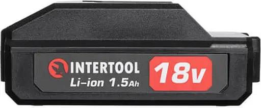 Аккумулятор для электроинструмента Intertool 18V 1.5Ah (DT-0316) [89159] - фото 2