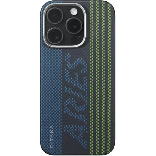 Чехол Pitaka MagEZ Tactile Woven Aries для Apple iPhone 16 Pro Credit Card (KI1601CR) [136821]