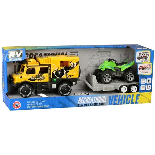 Гоночный внедорожник Cars S с прицепом и пляжным мотоциклом в ассортименте (CJ-4512173) - фото 1