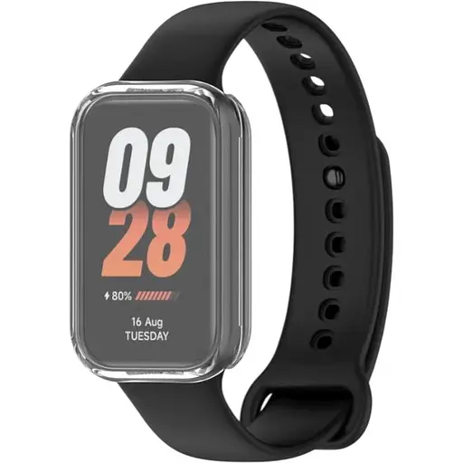 Чехол-накладка DK CDK Silicone Face Case для Xiaomi Mi Band 8 Active (017304) (clear)
