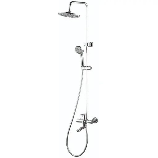 Душова система Mixxus Elba 009-J MI6323, Хром - фото 1
