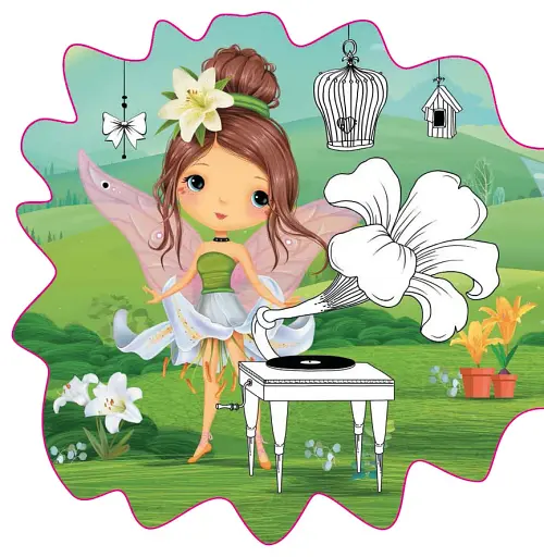 Квіткові феї. Лілея. 60 наліпок - фото 2