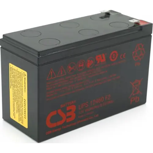 Акумулятор CSB UPS12460F2 AGM 12V9Ah