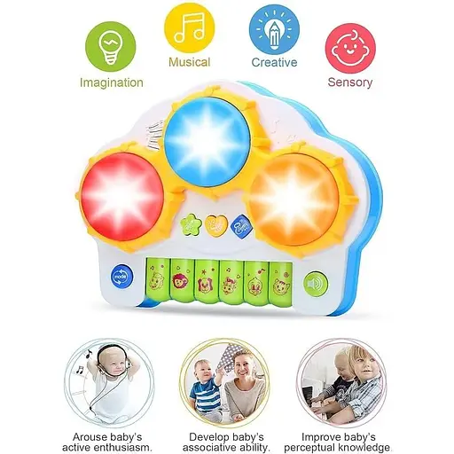 Музыкальная клавиатура KingsDragon Baby - фото 4