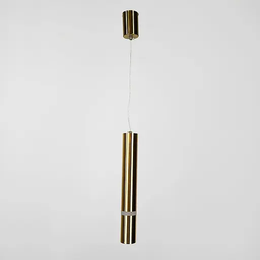 Мінімалістичний підвіс у латунному корпусі 41х6 см | Арт. A076/1 AB | Line F - фото 5