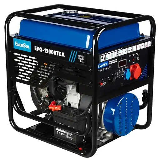 Генератор бензиновий EnerSol 12/13 кВт 3-фазний EPG-13000TEA - фото 1