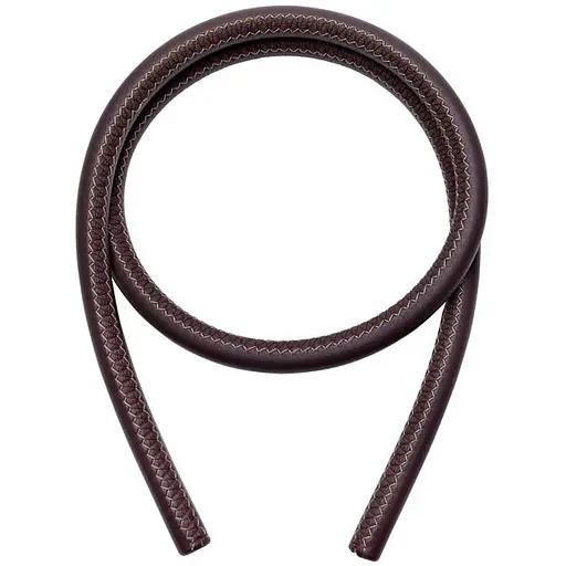 Кожаный шланг для кальяна Wookah Leather коричневый - фото 1