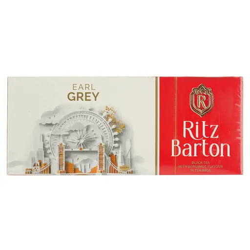 Чай чорний байховий Ritz Barton Earl Grey в пакетиках 45 г (25 шт. х 1.8 г) - фото 2