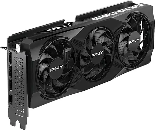 Видеокарта PNY RTX 5070 12GB Overclocked Triple Fan (VCG507012TFXPB1-O) (GDDR7, 192 bit, PCI-E v5.0 x16) - фото 3