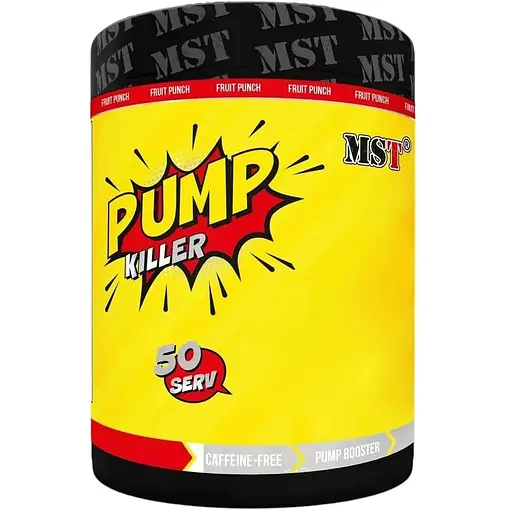 Предтренировочный комплекс MST Pump Killer, 550 грамм - Манго-маракуйя