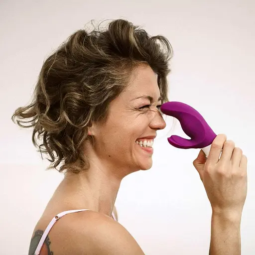 Вибратор Fun Factory Miss Bi 17 см бордовый - фото 8
