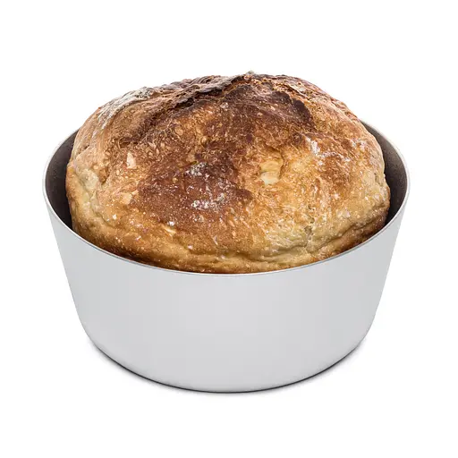 Хлібна форма алюмінієва для випікання круглого хліба Л17 Ø 18.7 см, Полімет 83384 - фото 2