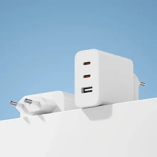 Зарядный комплект-блок и кабель Xiaomi 67W 3 выхода GaN Charger 2 USB-C + 1 USB-A - фото 4