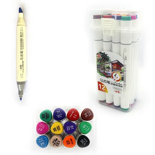 Набор скетчмаркеров, 12 шт., TY 83013-12TK