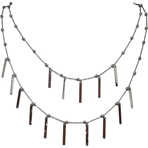 Серебряное колье Qvaliz. 90801377