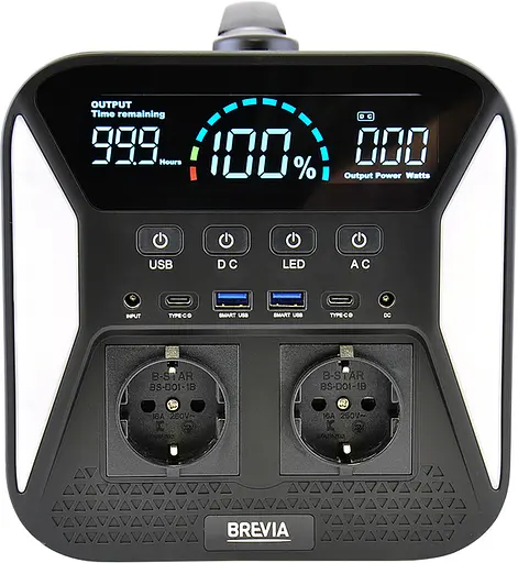 Зарядная станция Brevia 31000PS - 1000W LifePo4 - фото 3