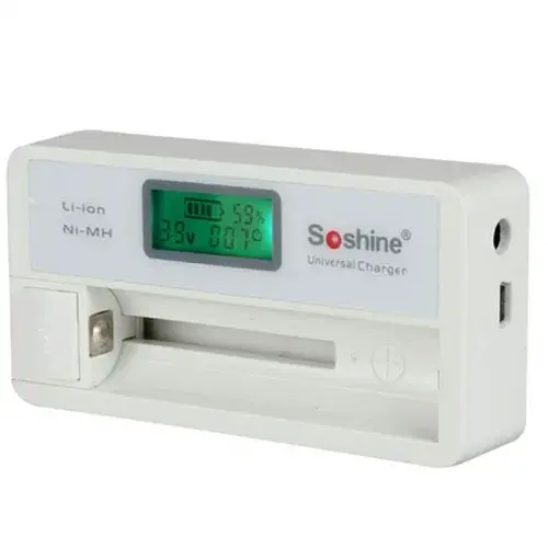 Зарядное устройство для аккумуляторов Soshine SC-S7 с LCD дисплеем