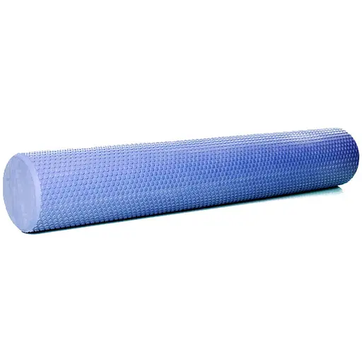 Масажний ролик EasyFit Foam Roller 90 см Синій (EF-2034-BL) - фото 1