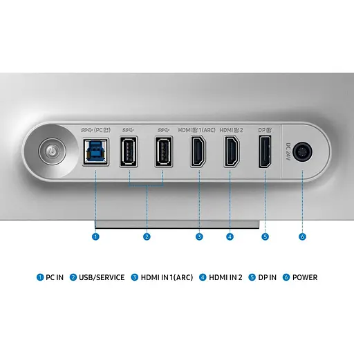 Монитор 32" Samsung Odyssey OLED G8 SMART 32DG800 QD-OLED UHD OLED 240Hz (LS32DG800SZXUA) - фото 12