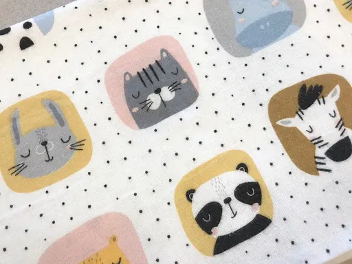 Пеленка фланель Moontime "Зоопарк" - фото 2