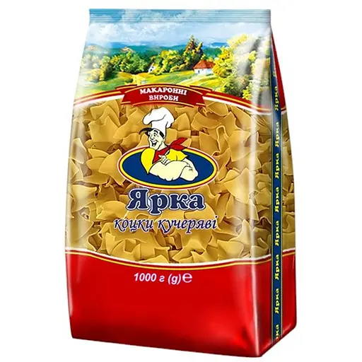 Макаронные изделия Ярка Коцки кучерявые 1 кг