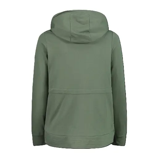 Флисовая кофта CMP Women's Fleece with Drawstring Waistband Swamp XXS (1097-34D5586-E452 34) - фото 2