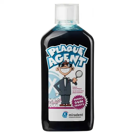 Рідина для виявлення зубного нальоту для дітей Plaque Agent Miradent - фото 1