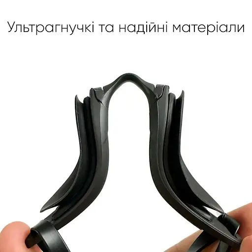 Окуляри для плавання Renvo Alat Pro Уні Anti-fog Коричневий OSFM (2SG610-0113) - фото 7