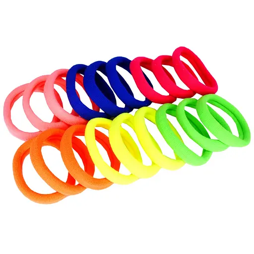 Дитячі резинки для волосся Панчішка La-beauty 0307-615, 100 штук - фото 1