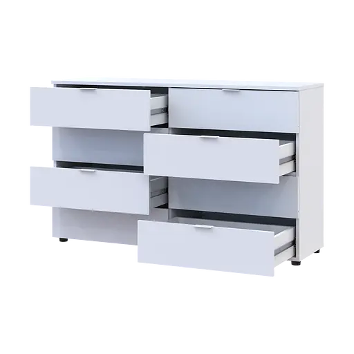 Комод Doros Рон 8 Белый 8 Ящик 130х38х81 (41516172) - фото 4