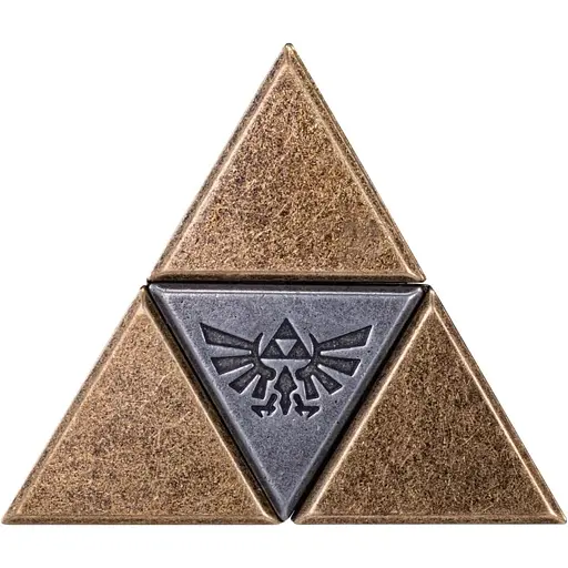 Головоломка из металла Huzzle Zelda Triforce 5 звезд 515145 - фото 2