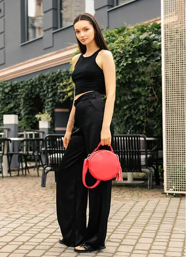 Сумка женская Sambag Bale красная 20 х 20 х 10 см (52200017) - фото 2