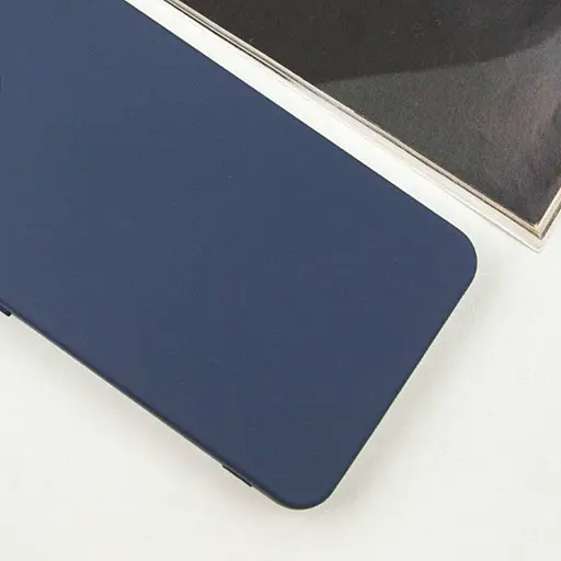 Чохол Silicone Cover Lakshmi Full Camera (AAA) with Logo для Google Pixel 9 Pro Темно-синій / Midnight blue - фото 2