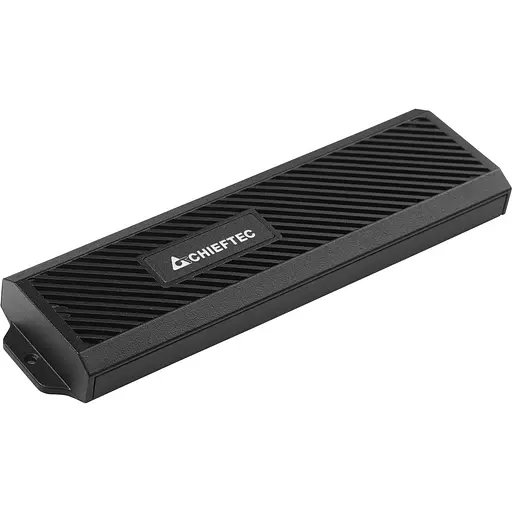 Внешний карман Chieftec M.2 PCIe NVMe/SATA SSD CEB-M2C-TLE USB3.2 Gen2 Type-C Tool-Less Aluminum/Plastic (CEB-M2C-TLE) - фото 1