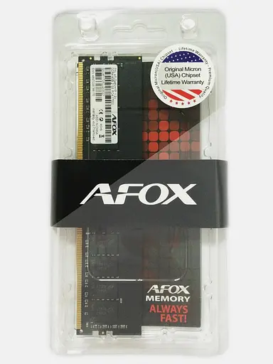 Пам'ять AFOX DDR4 4 ГБ 2666 MHz AFLD44FK1P - фото 3