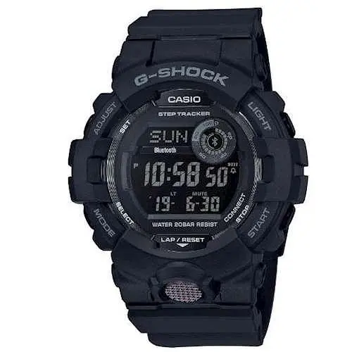 Противоударные наручные часы Casio G-Shock GBD-800-1BER с полимерным ремешком (модуль 3464) - фото 2