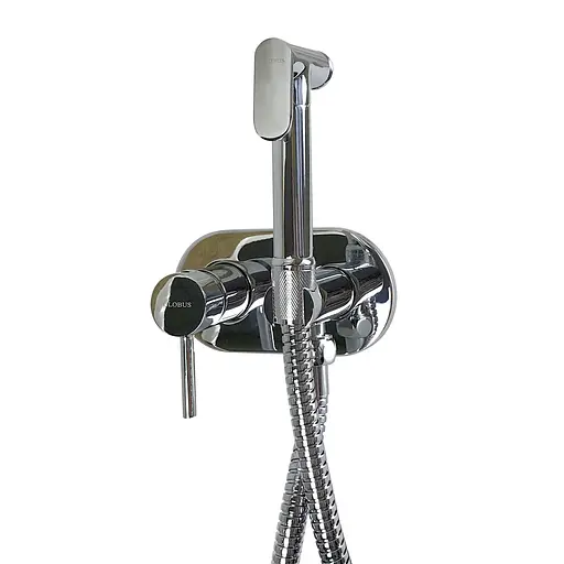 Набір гігієнічного душа прихованого монтажу Globus Lux GLN-2-106MIX, Хром - фото 5