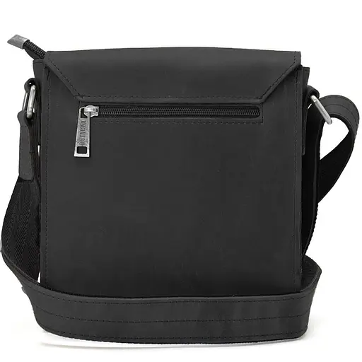 Чоловіча шкіряна сумка через плече TARWA 26х22х6 см sum0025883 - фото 9