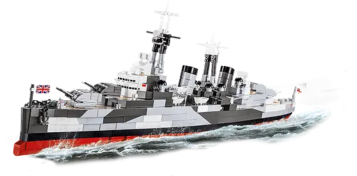 Конструктор COBI корабель 1:300 HMS BELFAST 4844 - фото 2