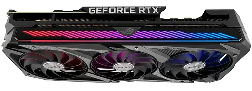 Видеокарта ASUS RTX 3070Ti 8Gb Strix Gaming OC (ROG-STRIX-RTX3070TI-O8G-GAMING) (GDDR6X, 256 bit, PCI-E v4.0) Б/у - фото 7