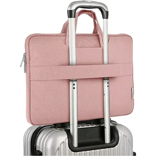 Сумка для ноутбука WiWU Vivi Laptop Handbag 15.6"/16" Pink (6936686410984) [151956] - фото 5