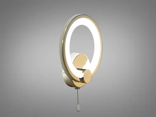 Світлодіодне бра Romin в кабінет потужністю 17 Вт золото - фото 2