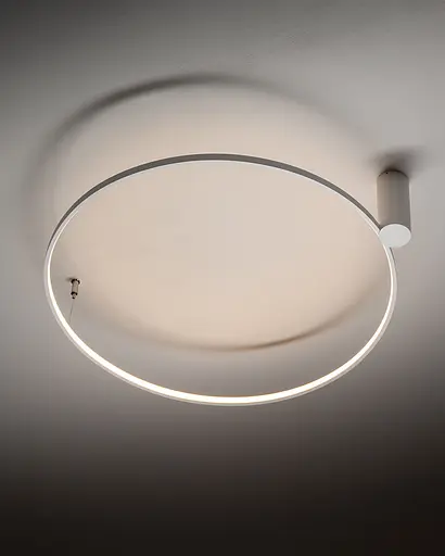 Люстра Nowodvorski 11603 Circolo LED M 1x21W 3000K 660Lm IP20 Белая - фото 2