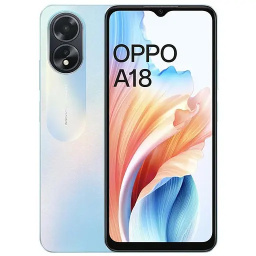 Смартфон Oppo A18 4/128Gb Glowing Blue (CPH2591) Global Version