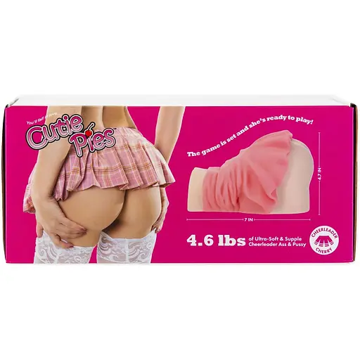 Мастурбатор-вагіна та попка CutiePies, CheerLeader Cherry, Vagina & Ass Masturbator - фото 8