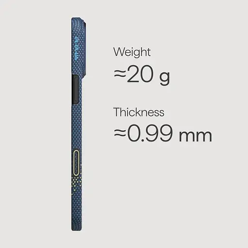 Чохол Pitaka Ultra-Slim Case для Apple iPhone 17 Pro Milky Way Galaxy KI1705MP (153512) - фото 4