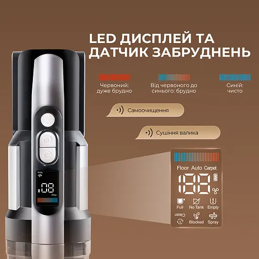 Бездротовий миючий пилосос Jimmy PW11 PRO MAX 4 в 1 - фото 11