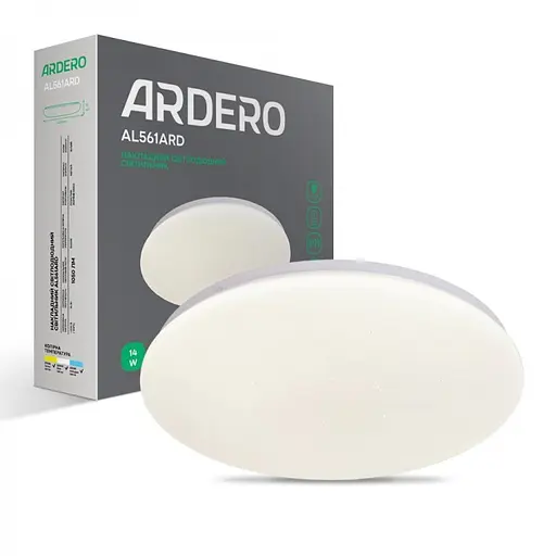 Светильник светодиодный Ardero AL561ARD накладной 14W 5000K (30554) - фото 2