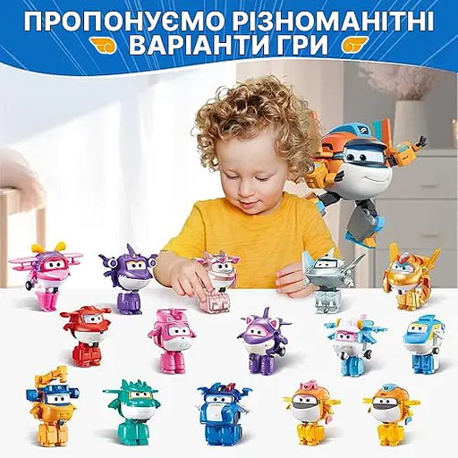 Ігрова фігурка-трансформер Super Wings Transform-a-Bots Такі (Taki) 5 см (YW780058) - фото 7