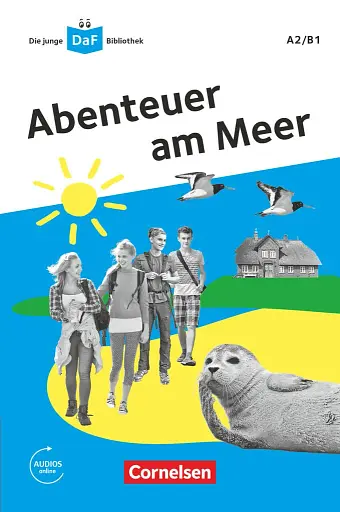 Die DaF-Bibliothek: A2/B1 Abenteuer am Meer Mit Audios-Online